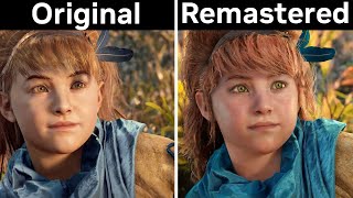 Horizon Zero Dawn Original vs Remastered  FPS Test [upl. by Farlee]