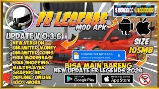 UPDATE‼️FR Legends Mod Apk V036 Terbaru 2024  Unlimited Money amp Coins [upl. by Ecadnac]