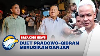 BREAKING NEWS  Duet PrabowoGibran Merugikan Ganjar di Pilpres 2024 [upl. by Nagah]