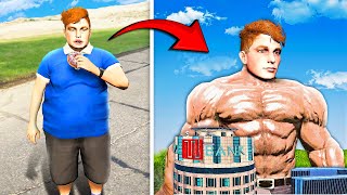 FAT vs MUSCULAR in GTA 5 RP [upl. by Mallina966]