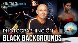 How to use a Black Background for Any Type of Photography 📸 [upl. by Airdnna241]