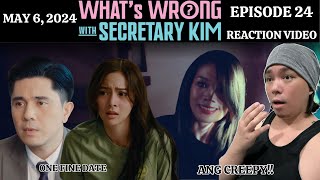 Episode 24  Whats Wrong with Secretary Kim  Kim Chiu  Paulo Avelino  REACTION VIDEO [upl. by Aro16]