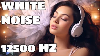 12500 Hz White Noise Soothing Sounds for Relaxation and Focus  Tinnitus Sound Therapy [upl. by Gilus]