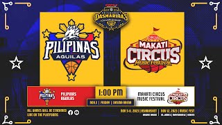 Pilipinas Aguilas vs Makati Circus  2023 CORSA Tires Asiabasket Dasmariñas Championship [upl. by Nevla]