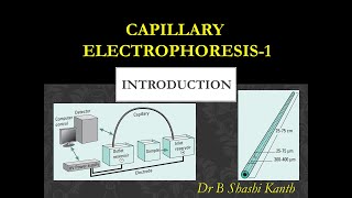 Capillary Electrophoresis1 Introduction [upl. by Shadow648]