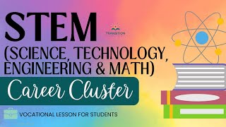 STEM Science Technology Engineering and Math  CAREER CLUSTERS Student Job Skills Exploration Lesson [upl. by Trudey862]