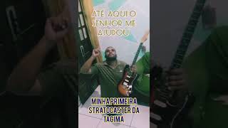 Tagima tg 540 unboxing da minha guitarra nova [upl. by Ettenowtna385]