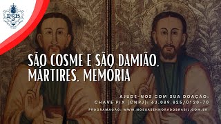 Homilia com Padre Pedro Funari  Memória de São Cosme e São Damião mártires [upl. by Aleihs]