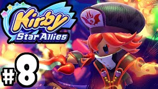 Kirby Star Allies  2 Player CoOp  Nintendo Switch Gameplay Walkthrough PART 8 Jambastion Bosses [upl. by Picco]