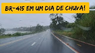 Rodovia Jorge Amado em um dia de chuva Ilhéus [upl. by Gitlow]