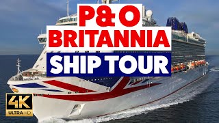 PampO Britannia Cruise Ship Tour [upl. by Gardener801]