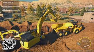 Construction Simulator 2022 Deep Excavation [upl. by Ribble449]