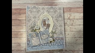 STAMPERIA WINTER TALES LARGE ALBUM PART 1 SHELLIE GEIGLE JS HOBBIES AND CRAFTS [upl. by Skelton]