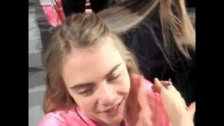 Funny Cara Delevingne moments Part 1 [upl. by Braswell]