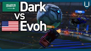 Dark vs Evoh  1v1 Rocket League Showmatch [upl. by Anoi76]