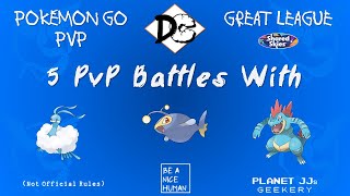 Pokémon GO PvP  Great League 5 Rounds Altaria  Lanturn  Feraligatr [upl. by Eurd965]