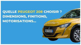 Peugeot 208  laquelle choisir  🚗 [upl. by Anomas]