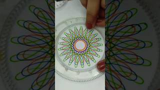 Satisfying ASMR Art  Relaxing Spirograph Designs to Calm your Mind art shorts spirograph 2024 [upl. by Heidi]