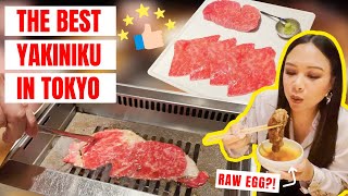 THE BEST YAKINIKU in Tokyo 🥩⭐ [upl. by Bowlds]