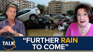 “Biblical Proportions Of Rain”  More Flooding Expected In Valencia Spain  Extreme Weather [upl. by Navinod]