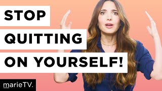 “Why Do I Keep Quitting on Myself” 3 Steps to Stick to What You Start [upl. by Susanna668]