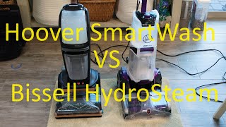 Hoover SmartWash Pet Vs Bissell Revolution HydroSteam [upl. by Nogem136]