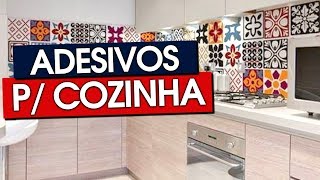 30 ADESIVOS DE PAREDE DE COZINHA SUPER ESTILOSOS [upl. by Adnwahs]