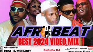 NEW AFROPARTY VIDEO MIX 2024 BY DJ WIZIBANTYNAIJA AFROBEAT VIDEO MIX BACKTOBACK AFROBEATMIXWIZKID [upl. by Adnihc]