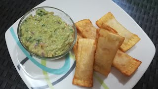 Como Preparar Tequeños con Salsa Guacamole [upl. by Daphie180]