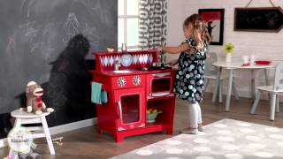 Childrens Classic Kitchenette Play Kitchen  Toy Review [upl. by Cardie]