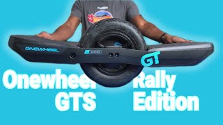 Onewheel GTS Rally Edition Unbox Ride Thoughts [upl. by Yadnil]