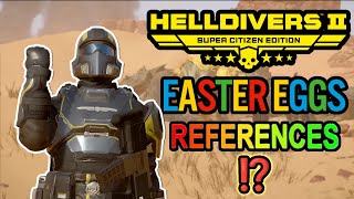 Helldivers 2 Easter Eggs And References [upl. by Urba]