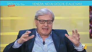 Vittorio Sgarbi sul concerto dei Pink Floyd a Venezia Cacciari delusissimo perché non ci fu [upl. by Darrick]