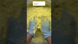 Results hydrophilic  hydrophobic chalk in yellow water [upl. by Yenoh86]