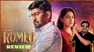 Romeo Movie Review by Filmi craft Arun  Vijay Antony  Mirnalini Ravi  Vinayak Vaithiyanathan [upl. by Alcot]