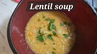 easy lentil soup [upl. by Mason]