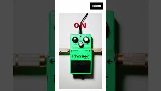 Phaser vs Flanger BOSS PEDAL [upl. by Cloutman207]