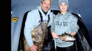 Oneida Lake Ice Fishing quot2012 seasonquot [upl. by Amein]