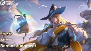 Bard of judgment Ming skin Honor pass lv80 [upl. by Noval]