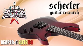 Электрогитара SCHECTER REAPER6 ELITE  сделана Южной Корее [upl. by Annerb]