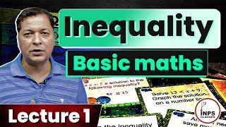 Inequality  Basic maths  NIMCET 2005 26  Lecture 1  by Nitin Agrawal [upl. by Atilrac]