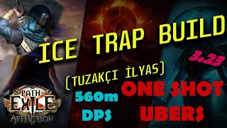 Path of Exile  Ice Trap Assassin  Build Rehberi 69 Div Cost Türkçe Poe Affliction Ligi 323 [upl. by Ardnalak775]