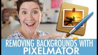 Removing the Background from Illustrations with Pixelmator [upl. by Refinneg]