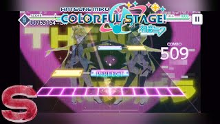 Hatsune Miku Colorful Stage  FAKE HEART Master  SRank Full Combo [upl. by Ahsek]