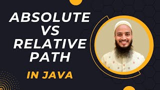 How to Create Path Object in Java  Absolute Path vs Relative Path  File Handling in Java [upl. by Eniortna]