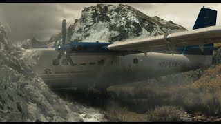 Greenland Plane Crash Scene  HD clip [upl. by Ajin]