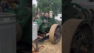 Holt engine at Best of the West holt antiquetractor vintagefarm caterpillar tractor engine [upl. by Aserahs]