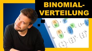 Binomialverteilung Aufgabe 2  MÜNZE  Grundlagen der Stochastik [upl. by Lletnwahs]