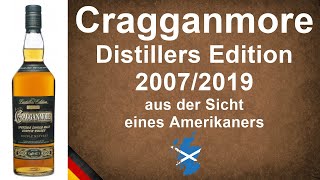 Cragganmore Distillers Edition 20072019 Single Malt Scotch Whisky Verkostung von WhiskyJason [upl. by Ede324]