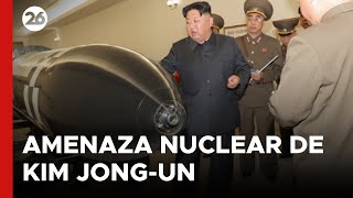 🚨 ALERTA  Amenaza nuclear de Kim Jongun desde Corea del Norte [upl. by Gannie]